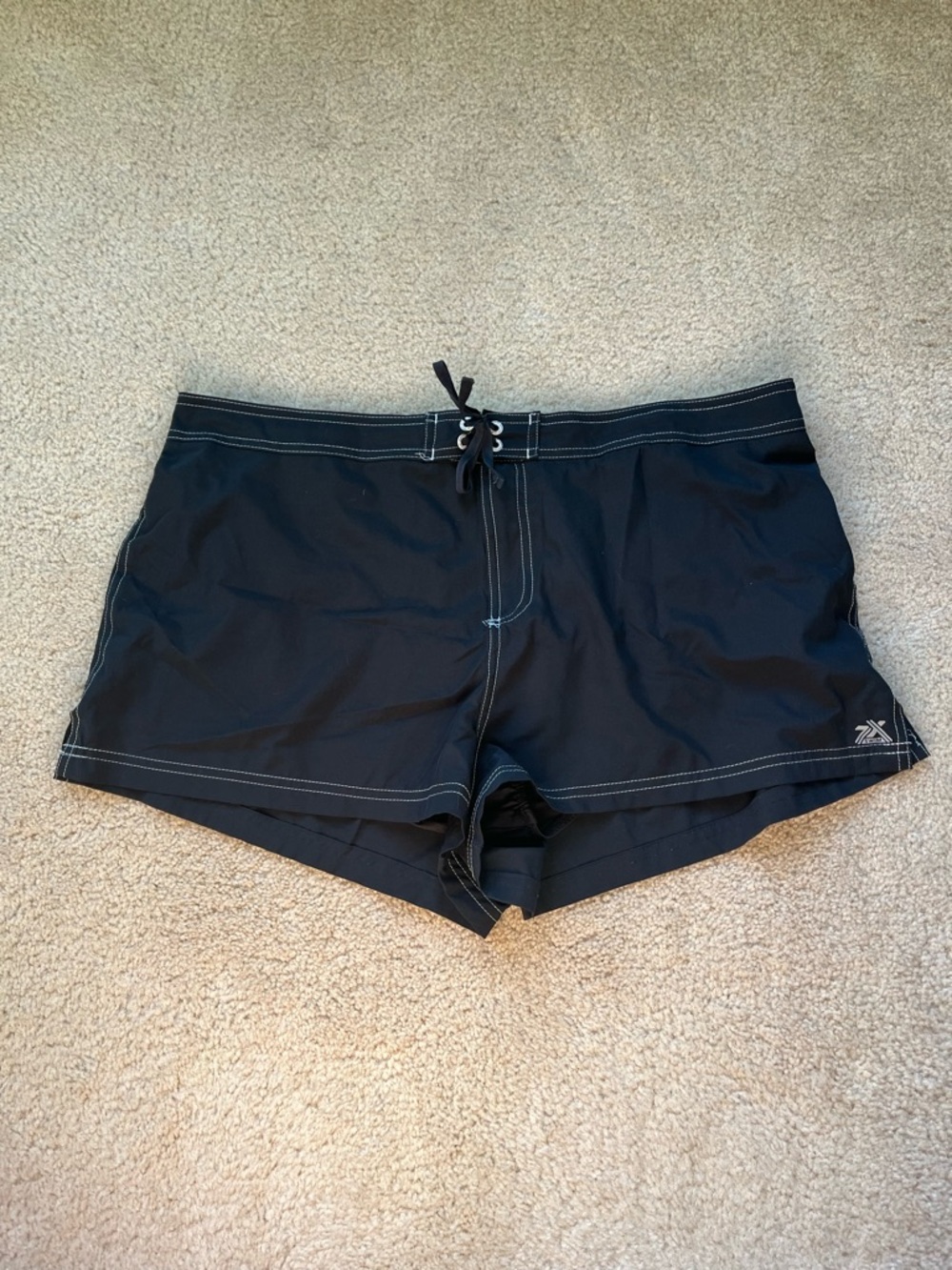 ZeroXposur Women’s Black Board Shorts w/ Brief Lining - Size XXL - Stretch